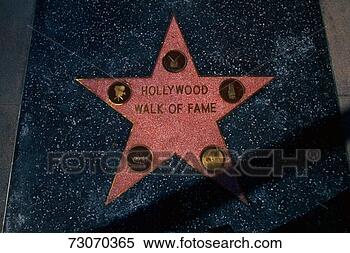 Stock Image - 'this is a star 
that says hollywood 
walk of fame on 
hollywood. fotosearch 
- search stock 
photos, pictures, 
images, and photo 
clipart