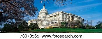 Stock Image - this is the us 
capitol in the 
spring with cherry 
blossoms it is 
set. fotosearch 
- search stock 
photos, pictures, 
images, and photo 
clipart