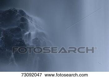 Picture - waterfall in mist. 
fotosearch - search 
stock photos, 
pictures, images, 
and photo clipart