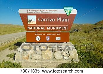 Stock Image - 'welcome sign 
to carrizo national 
monument,  the 
us department 
of. fotosearch 
- search stock 
photos, pictures, 
images, and photo 
clipart