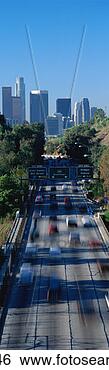 Stock Photo - freeway leading 
to los angeles, 
california. fotosearch 
- search stock 
photos, pictures, 
images, and photo 
clipart