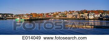 Stock Photograph - morning at a lobster 
village, new england. 
fotosearch - search 
stock photos, 
pictures, images, 
and photo clipart