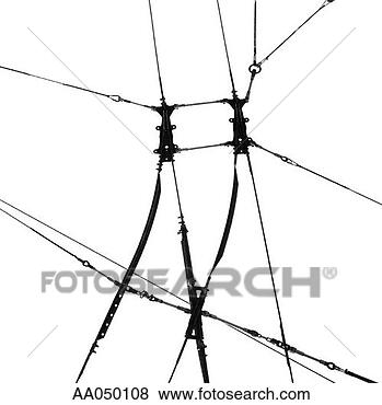 Stock Photo - electric power 
cable for city 
bus. fotosearch 
- search stock 
photos, pictures, 
images, and photo 
clipart