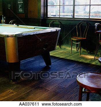 Stock Photography - pool table in 
pub. fotosearch 
- search stock 
photos, pictures, 
images, and photo 
clipart