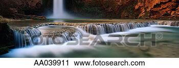 Stock Photography - mooney falls, 
grand canyon national 
park, arizona. 
fotosearch - search 
stock photos, 
pictures, images, 
and photo clipart