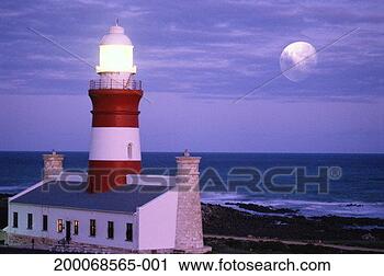Stock Photography - south africa, 
cape agulhas lighthouse. 
fotosearch - search 
stock photos, 
pictures, images, 
and photo clipart