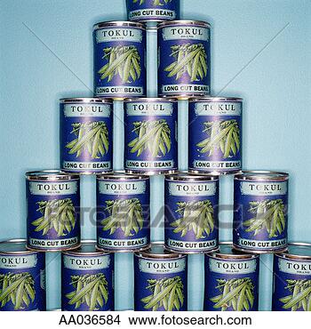 Stock Photo - stack of canned 
beans. fotosearch 
- search stock 
photos, pictures, 
images, and photo 
clipart