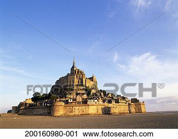 Stock Photography - france, normandy, 
mont-saint-michel. 
fotosearch - search 
stock photos, 
pictures, images, 
and photo clipart