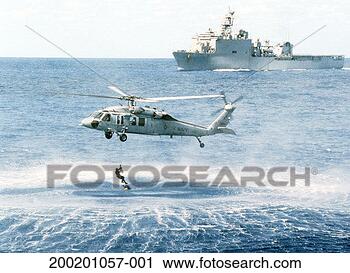 Stock Photography - sikorsky mh-60s 
knighthawk retrieving 
soldier from atlantic 
ocean. fotosearch 
- search stock 
photos, pictures, 
images, and photo 
clipart
