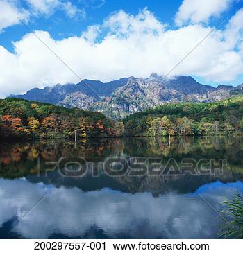 Stock Photography - japan, nagano 
prefecture, mount 
togakushi and 
kagami pond. fotosearch 
- search stock 
photos, pictures, 
images, and photo 
clipart