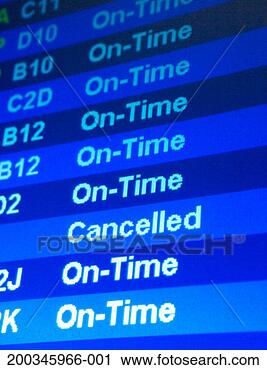 Stock Photography - arrival departure 
board in airport, 
close-up. fotosearch 
- search stock 
photos, pictures, 
images, and photo 
clipart