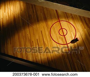 Stock Photography - basketball court, 
elevated view. 
fotosearch - search 
stock photos, 
pictures, images, 
and photo clipart