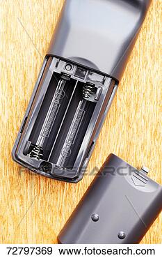 Stock Photograph - open remote control, 
empty battery 
space. fotosearch 
- search stock 
photos, pictures, 
images, and photo 
clipart