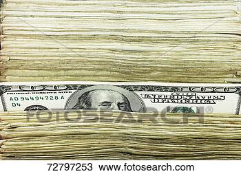 Stock Photo - stack of us dollar 
bills, close-up. 
fotosearch - search 
stock photos, 
pictures, images, 
and photo clipart