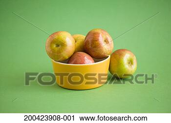 Stock Photography - bowl of apples. 
fotosearch - search 
stock photos, 
pictures, images, 
and photo clipart