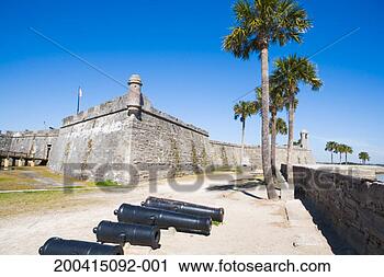 Stock Photography - usa, florida, 
st augustine, 
castillo de san 
marcos national 
monument. fotosearch 
- search stock 
photos, pictures, 
images, and photo 
clipart