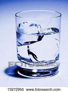 Stock Image - glass of clear 
liquid with ice. 
fotosearch - search 
stock photos, 
pictures, images, 
and photo clipart