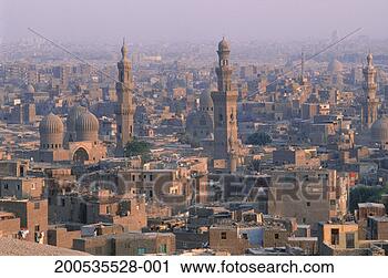 Stock Photography - egypt, cairo, 
old city, elevated 
view. fotosearch 
- search stock 
photos, pictures, 
images, and photo 
clipart