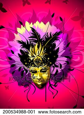 Stock Photography - mardi gras mask. 
fotosearch - search 
stock photos, 
pictures, images, 
and photo clipart