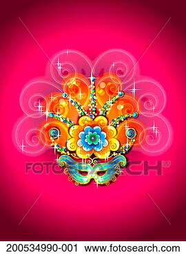 Stock Photography - mardi gras mask. 
fotosearch - search 
stock photos, 
pictures, images, 
and photo clipart