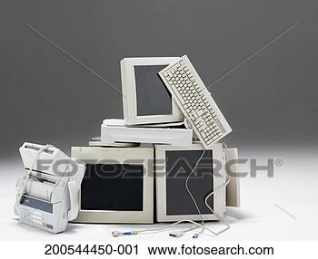 Stock Photography - pile of old technology, 
still-life. fotosearch 
- search stock 
photos, pictures, 
images, and photo 
clipart