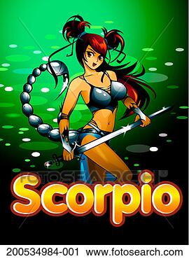 Stock Photography - 'scorpio' below 
anime woman wearing 
scorpion costume. 
fotosearch - search 
stock photos, 
pictures, images, 
and photo clipart