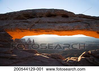 Stock Photography - usa, utah, canyon 
lands national 
park, mesa arch. 
fotosearch - search 
stock photos, 
pictures, images, 
and photo clipart