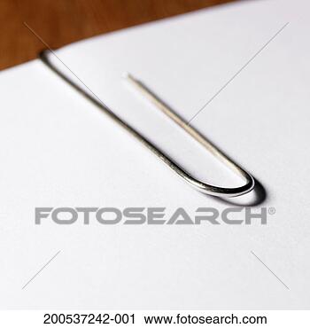 Stock Photography - white papers with 
paper clip. fotosearch 
- search stock 
photos, pictures, 
images, and photo 
clipart