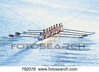 Stock Photo - boat, caucasian, 
cox, daylight, 
nine people. fotosearch 
- search stock 
photos, pictures, 
images, and photo 
clipart