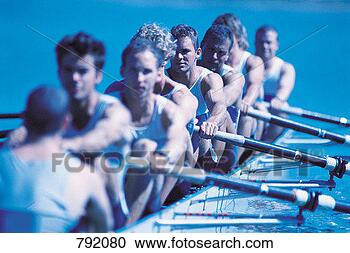 Stock Photography - caucasian, daylight, 
eight people, 
outdoors, sport, 
strength, teamwork. 
fotosearch - search 
stock photos, 
pictures, images, 
and photo clipart