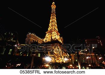 Stock Photo - eiffel tower replica 
at night, las 
vegas. fotosearch 
- search stock 
photos, pictures, 
images, and photo 
clipart