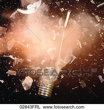 Stock Photo - texture, exploding 
light bulb. fotosearch 
- search stock 
photos, pictures, 
images, and photo 
clipart