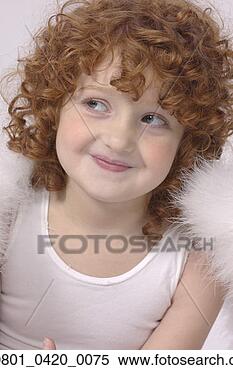 Stock Image - playful redhead 
caucasian girl 
smirking. fotosearch 
- search stock 
photos, pictures, 
images, and photo 
clipart