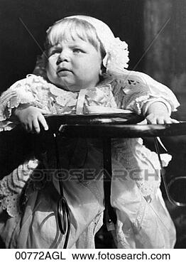 Stock Photo - girl in highchair. 
fotosearch - search 
stock photos, 
pictures, images, 
and photo clipart