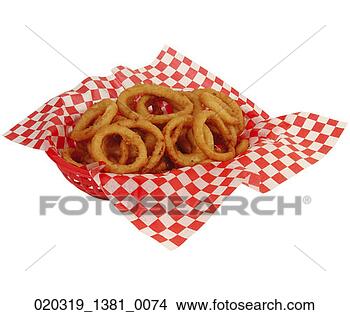 Stock Photo - red plastic baskets 
of onion rings. 
fotosearch - search 
stock photos, 
pictures, images, 
and photo clipart