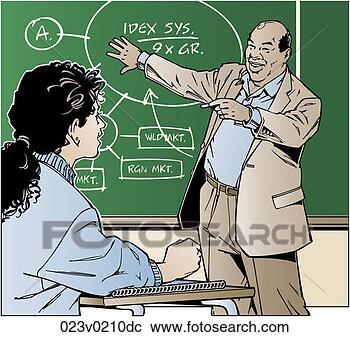 Clipart - teacher standing 
at a chalkboard, 
color, grouped 
elements. fotosearch 
- search clipart, 
illustration, 
drawings and vector 
eps graphics images