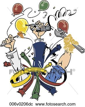 Clipart - hands holding 
up work tools, 
color, grouped 
elements. fotosearch 
- search clipart, 
illustration, 
drawings and vector 
eps graphics images