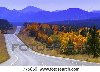 Stock Photograph - highway kananaskis 
country alberta 
canada. fotosearch 
- search stock 
photos, pictures, 
images, and photo 
clipart