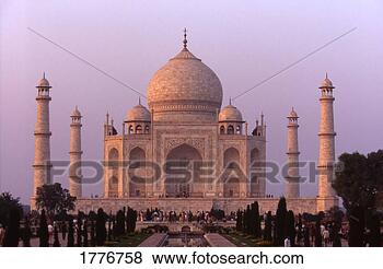 Stock Photo - the taj mahal. 
fotosearch - search 
stock photos, 
pictures, images, 
and photo clipart