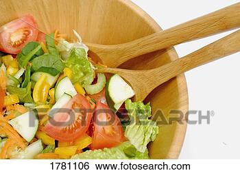 Stock Photo - a fresh salad. 
fotosearch - search 
stock photos, 
pictures, images, 
and photo clipart