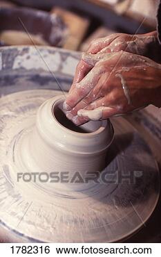 Stock Photo - pottery wheel 
at work. fotosearch 
- search stock 
photos, pictures, 
images, and photo 
clipart