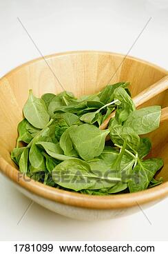 Stock Photograph - spinach salad. 
fotosearch - search 
stock photos, 
pictures, images, 
and photo clipart