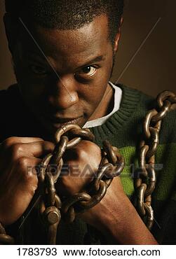 Stock Photo - man in bondage. 
fotosearch - search 
stock photos, 
pictures, images, 
and photo clipart