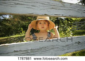Stock Photography - little boy with 
straw hat. fotosearch 
- search stock 
photos, pictures, 
images, and photo 
clipart