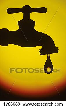 Stock Photograph - water faucet and 
drop. fotosearch 
- search stock 
photos, pictures, 
images, and photo 
clipart
