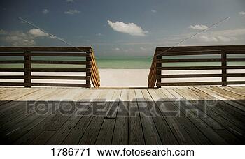 Stock Photography - waterfront deck. 
fotosearch - search 
stock photos, 
pictures, images, 
and photo clipart