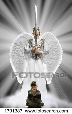 Picture - girl reading bible 
with angel behind 
her. fotosearch 
- search stock 
photos, pictures, 
images, and photo 
clipart