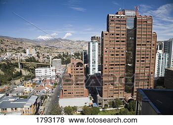 Stock Photo - la paz, bolivia. 
fotosearch - search 
stock photos, 
pictures, images, 
and photo clipart