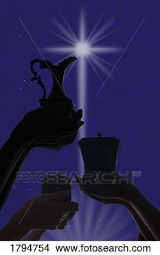 Stock Photo - three wisemen 
offering their 
gifts. fotosearch 
- search stock 
photos, pictures, 
images, and photo 
clipart