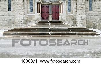 Stock Photography - entrance to a 
stone building. 
fotosearch - search 
stock photos, 
pictures, images, 
and photo clipart